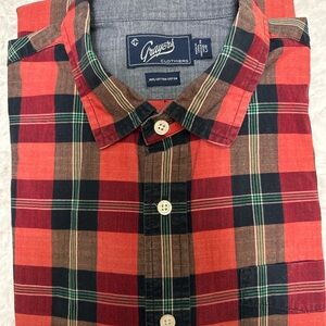 Grayers Multicolor Plaid Button Down Shirt